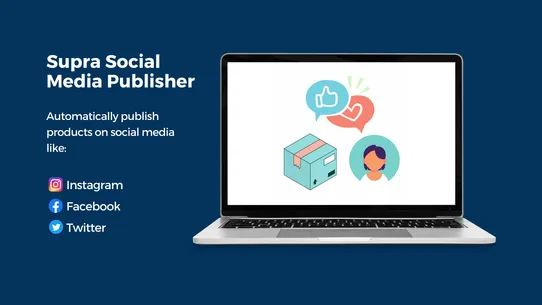 Supra Social Media Publisher screenshot