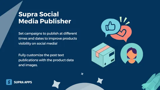 Supra Social Media Publisher screenshot