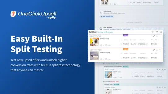 One Click Upsell ‑ Zipify OCU screenshot