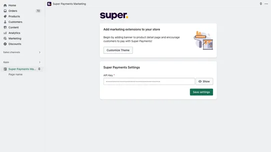 Super Payments Marketing screenshot