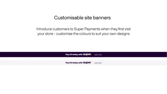 Super Payments Marketing screenshot