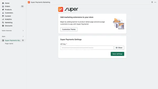 Super Payments Marketing screenshot