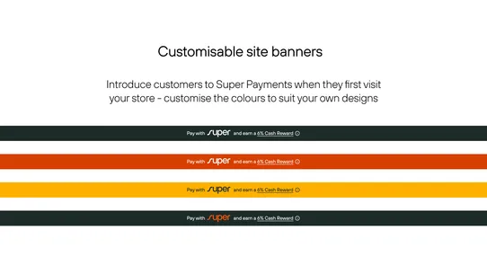 Super Payments Marketing screenshot