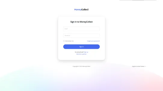 MoneyCollect Payments screenshot