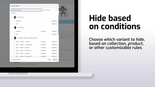 Scala ‑ Hide Sold Variants screenshot