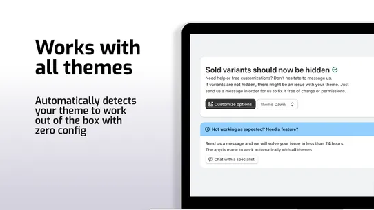 Scala ‑ Hide Sold Variants screenshot