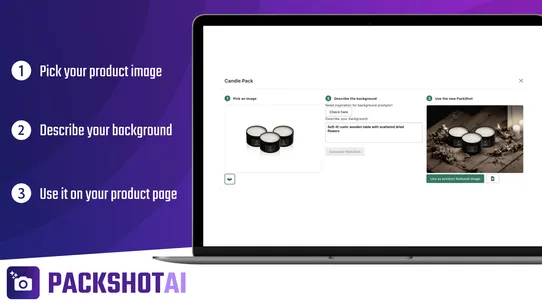 PackShot AI screenshot