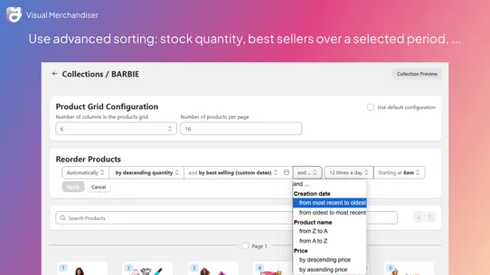 Visual Merchandiser screenshot