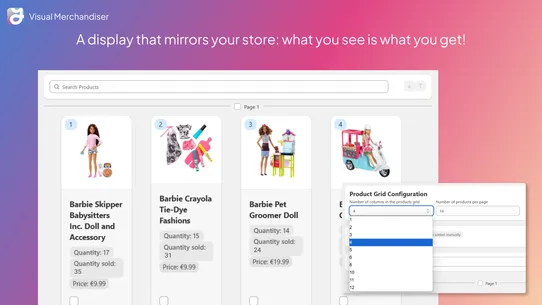 Visual Merchandiser screenshot