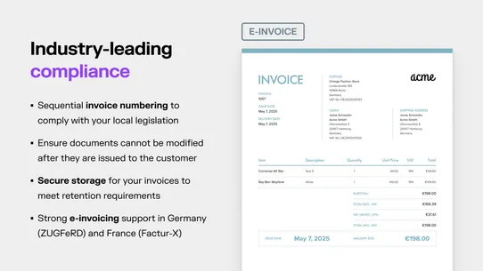 Sufio: Professional Invoices screenshot