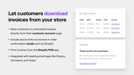 Sufio: Professional Invoices screenshot