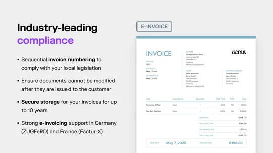 Sufio: Professional Invoices screenshot
