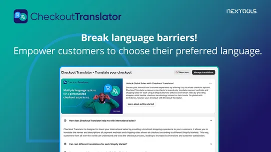 CartLingo: Checkout Translator screenshot