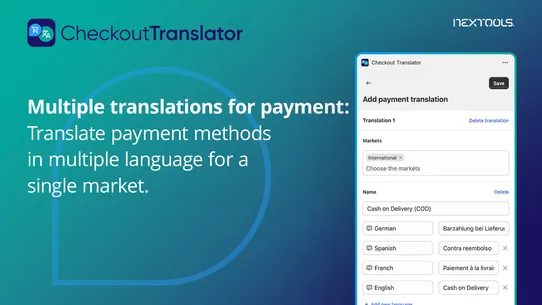 CartLingo: Checkout Translator screenshot