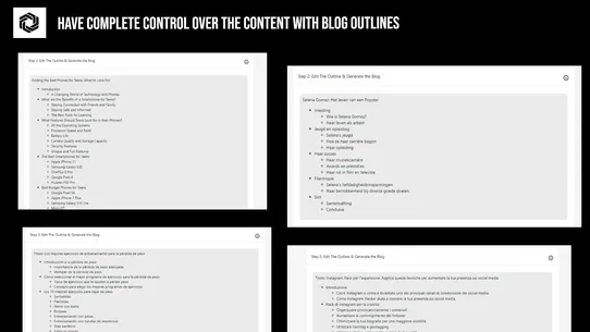 Blog Genie: AI Blogs Writer screenshot