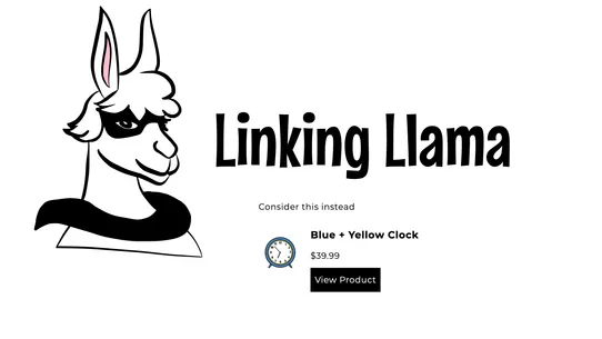 Linking Llama screenshot