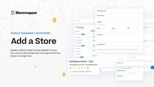 Storemapper Store Locator Map screenshot