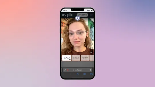 Auglio Eyewear Virtual Try‑On screenshot