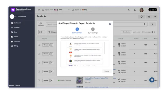 ExportYourStore screenshot