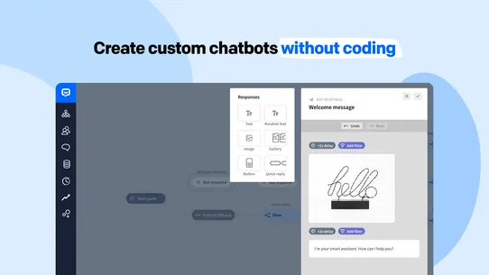 ChatBot by LiveChat screenshot