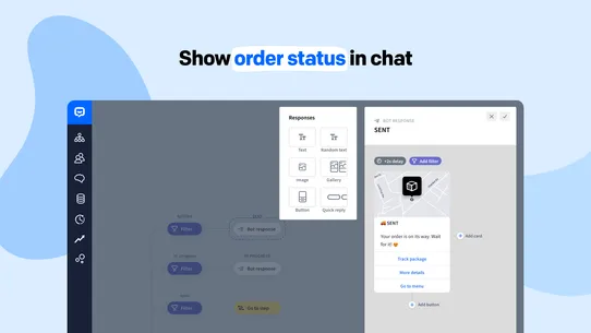 ChatBot by LiveChat screenshot