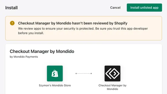 Checkout Manager by Mondido screenshot