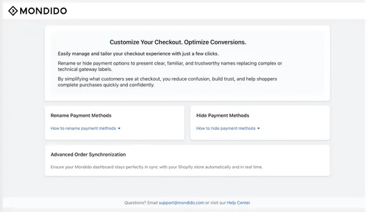 Checkout Manager by Mondido screenshot