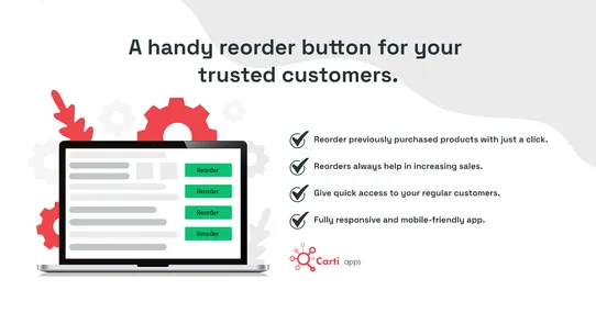 Carti Reorder &amp; Repeat Orders screenshot