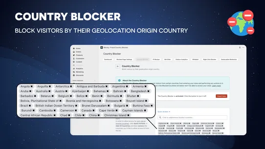 Blocky: Fraud Country Blocker screenshot