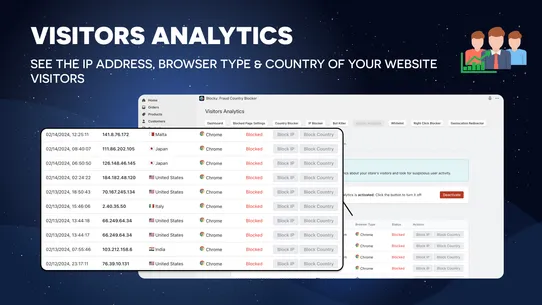 Blocky: Fraud Country Blocker screenshot