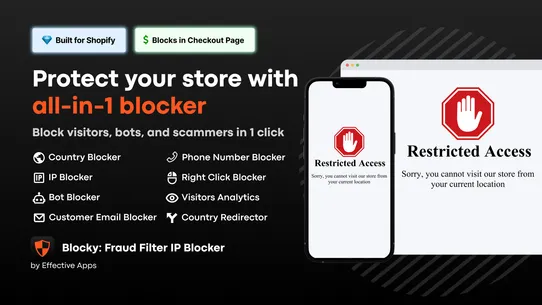 Blocky Fraud Filter IP Blocker screenshot