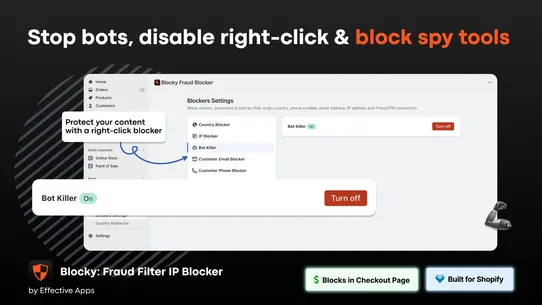 Blocky Fraud Filter IP Blocker screenshot
