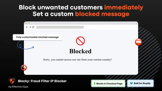 Blocky Fraud Filter IP Blocker screenshot