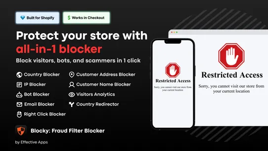 Blocky Fraud Filter IP Blocker screenshot