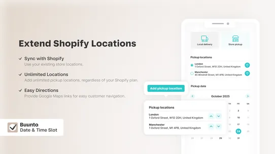 Buunto – Date &amp; Time Slot screenshot