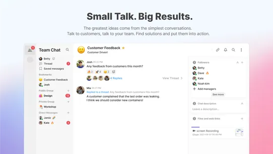 Channel AI Live Chat Inbox CRM screenshot