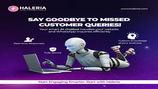 Haleria AI Assistant screenshot