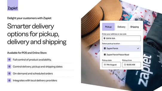 Zapiet ‑ Pickup + Delivery screenshot