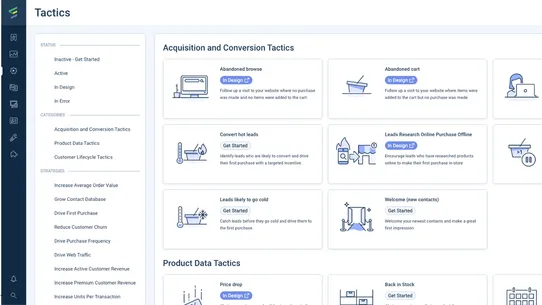 SAP Emarsys Marketing Platform screenshot