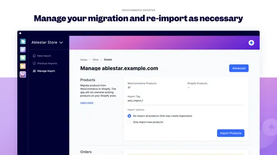 Ablestar WooCommerce Importer screenshot