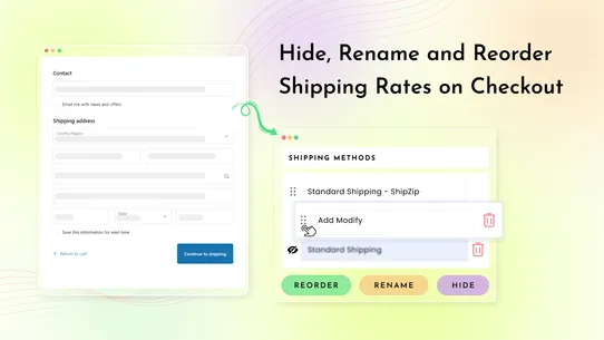 Shipping Rates &amp; Rule ‑ Shipfy screenshot