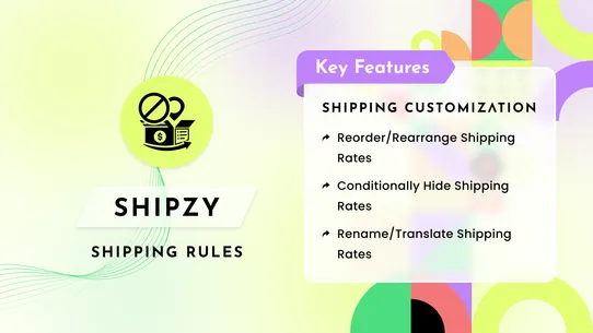 Shipzy ‑ Shipping Rules screenshot