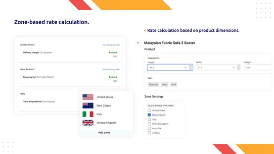 Shipping Rates — Shipeasy screenshot