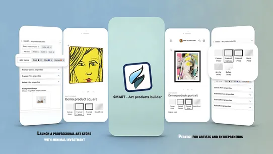 SMART ‑ Art product builder screenshot