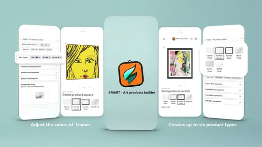 SMART ‑ Art product builder screenshot