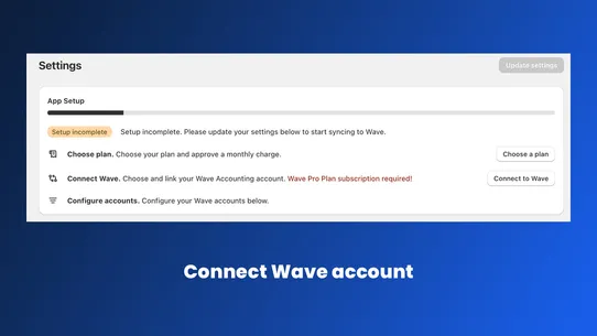 Sync to Wave screenshot