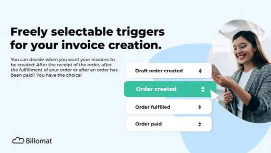 Invoicing Software Billomat screenshot