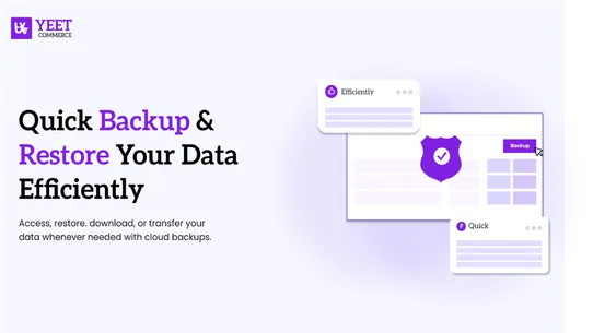 Free Backup App | YeetCommerce screenshot