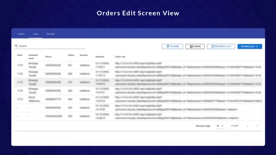 IVR OrderAlert screenshot