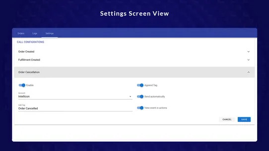 IVR OrderAlert screenshot